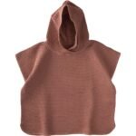 Natural Pike Children's Poncho Standart Light Brown