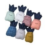 Organic Muslin Embroidered Pineapple Cloth Toy