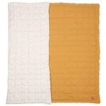 Organic Doubleface/Interlock Handmade Quilt Mustard