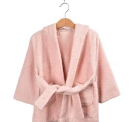 organic-manufacture- Organic Baby/Child Bathrobe 2-9 years Powder