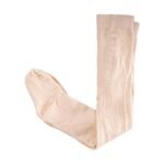 Natural Cotton Children's Plain Pantyhose 1-13 Years Sand