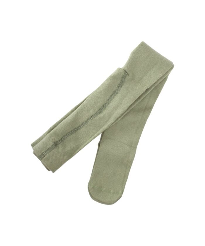 organic-manufacture- Natural Cotton Children’s Plain Pantyhose 1-13 Years Unripe Almond