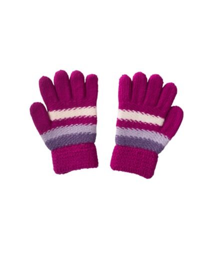 organic-manufacture- Kindergarten Gloves 3-6 yrs Fuchsia