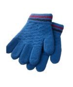 organic-manufacture- Kindergarten Gloves 3-6 yrs Blue