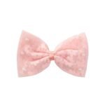 Large Bow Beaded Hairpin Powder