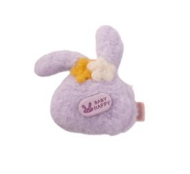 organic-manufacture- Baby Happy Rabbit Ear Buckle Lilac