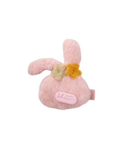organic-manufacture- Baby Happy Rabbit Ear Buckle Pink