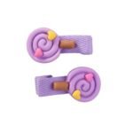 Ring Candy Hair Clip Lilac