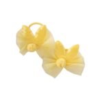 Rabbit Ear Tulle Elastic Buckle Yellow