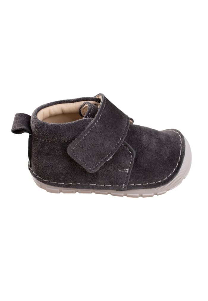 organic-manufacture- Baby First Step Shoes Anthracite Num 19-20