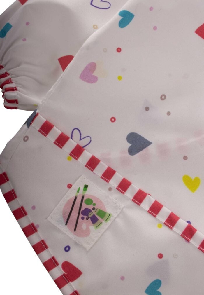 organic-manufacture- Natural Picture Apron Standard Heart Printed