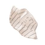 Natural Muslin Fedora Hat 2-8 Years Double Striped