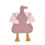 Organic Muslin Duck Sleeping Companion Dried Rose