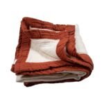 Organic Muslin Thick Piping Four Layer Raw Blanket Tile