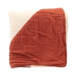 Organic Muslin Triangle Edge Double Layer Blanket Tile