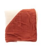 organic-manufacture- Organic Muslin Triangle Edge Double Layer Blanket Tile