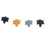 Organic Muslin Leaf Wall Decoration