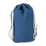 Organic Muslin Kids Backpack Indigo