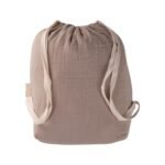 Organic Muslin Kids Backpack Mink