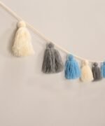 organic-manufacture- Natural Tassel Wall Decoration