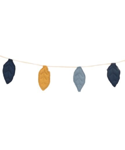 organic-manufacture- Organic Muslin Leaf Wall Decoration