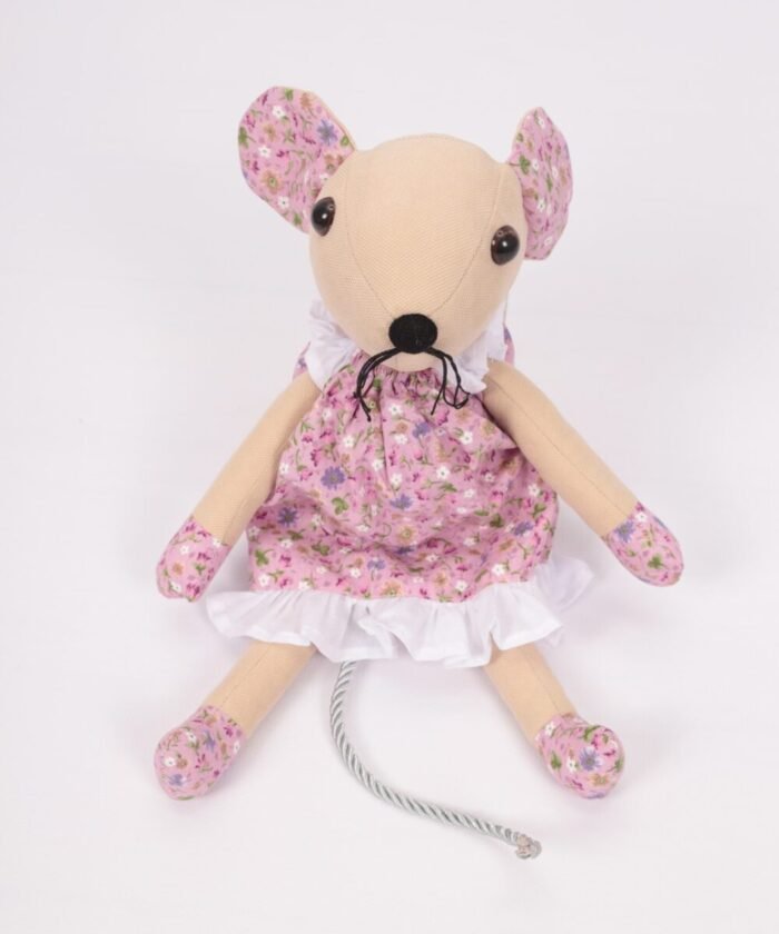 organic-manufacture- Natural Mouse Cloth Toy