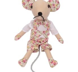 organic-manufacture- Natural Mouse Cloth Toy