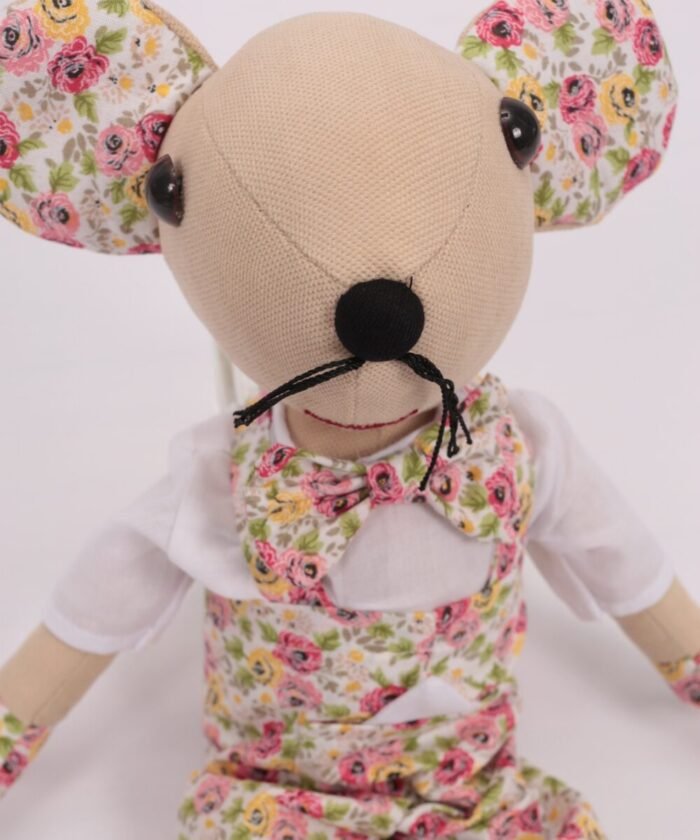 organic-manufacture- Natural Mouse Cloth Toy