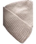 organic-manufacture- Knitted Beret 3-8 yrs Beige