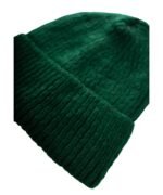 organic-manufacture- Knitted Beret 3-8 yrs Dark Green