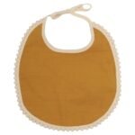 Organic Muslin Baby Bib Mustard