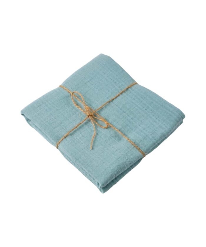 organic-manufacture- Organic Muslin Multipurpose Cloth Mint