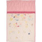 Organic Baby Handmade Digital Printed Quilt Pink Flower