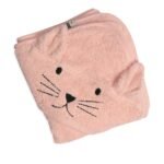 Organic Cat Baby Towel Dried Rose