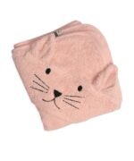 organic-manufacture- Organic Cat Baby Towel Dried Rose