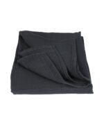 organic-manufacture- Organic Muslin Blanket Anthracite