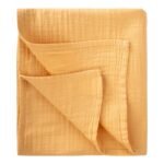 Organic Muslin Blanket Salmon
