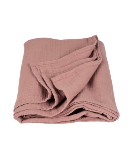 organic-manufacture- Organic Muslin Blanket Anthracite