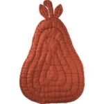 Organic Muslin Pear Playmat Tile