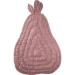 Organic Muslin Pear Playmat Pink
