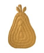 organic-manufacture- Organic Muslin Pear Playmat Mustard