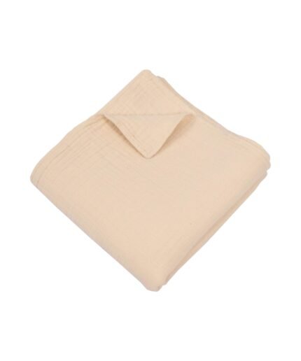 organic-manufacture- Organic Doubleface Raw Muslin Blanket