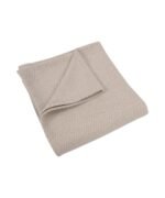 organic-manufacture- Natural Cotton Straw Blanket Gray