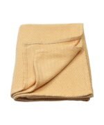 organic-manufacture- Natural Cotton Straw Blanket Mustard