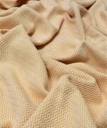 organic-manufacture- Natural Cotton Straw Blanket Mustard